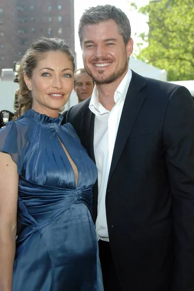 Rebecca Gayheart Eric Dane Arrivals Abc Network 2007 2008 Primetime — стоковое фото