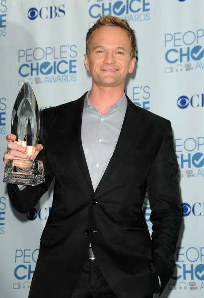 Neil Patrick Harris Sala Prensa People Choice Awards 2011 Press — Foto de Stock