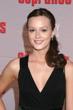 Leighton Meester Hbo's Sopranos Dünya Prömiyeri Tarama için gelenler, Rockefeller Center Radio City Music Hall, New York, Ny, Mart 27, 2007. Fotoğraf: Rob Rich / Everett Koleksiyonu