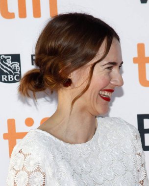 Caren Pistorius, Toronto Uluslararası Film Festivali 2016, Princess of Wales Theatre, Toronto, Eylül 11, 2016 için reddi prömiyeri için gelenler de. Fotoğraf: James Atoa/Everett Collection