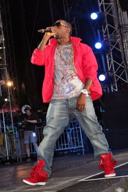 Kanye West 14 yıllık sıcak 97 Summer Jam 2007 konser, Giants Stadyumu, Meadowlands spor kompleksi, NJ, Haziran 03, 2007 için yerde. Fotoğraf: Steve Mack/Everett Collection
