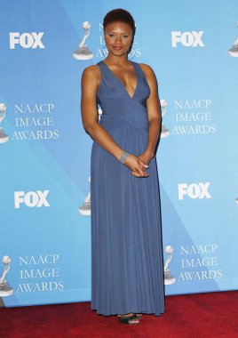 38. yıllık NAACP Image Awards için basın odasında Liz Wright, Shrine Auditorium, Los Angeles, CA, Mart 02, 2007. Fotoğraf: Michael Germana/Everett Collection