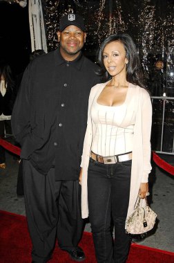 Jimmy Jam, Lisa Padilla Norbit Premiere için gelenler, Westwood Mann ' 's Village Theatre, Los Angeles, CA, Şubat 08, 2007. Fotoğraf: Michael Germana/Everett Collection