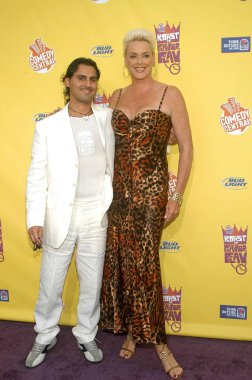 Brigitte Nielsen Comedy Central tarafından Flava Flav Roast için gelenler, Warner Brothers Lot, Los Angeles, Ca, Temmuz 22, 2007. Fotoğraf: Tony Gonzalez / Everett Koleksiyonu