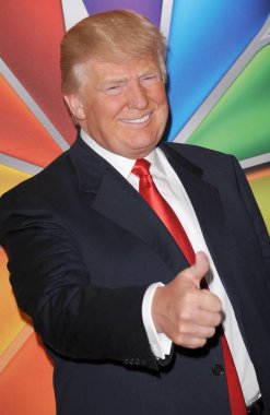 Donald Trump Nbc Network Upfronts Sunum için gelenler de 2012, , New York, Ny Mayıs 14, 2012. Fotoğraf: Kristin Callahan / Everett Koleksiyonu