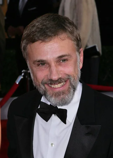 Christoph Waltz Arrival 16Th Annual Screen Actors Guild Sag Awards — Stockfoto