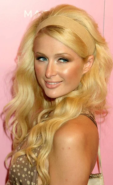 Paris Hilton Arrivals Launch Party Paris Hilton Paris Marquee Nightclub — Stock Photo, Image