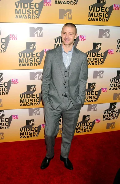 Justin Timberlake Las Llegadas Para Mtv Video Music Awards Vma —  Fotos de Stock