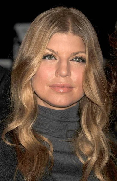 Fergie Out Wed Candids Mercedes Benz Fashion Week 2008 Fall — Stock Photo, Image