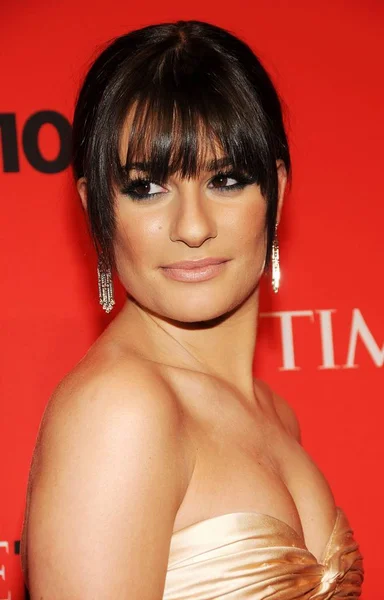 Lea Michele Aux Arrivées Pour Gala Annuel Time 100 Most — Photo