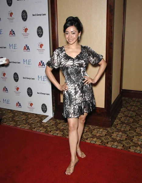 Aimee Garcia Příjezdu Ročník Dar Života Gala Hotel Century Plaza — Stock fotografie