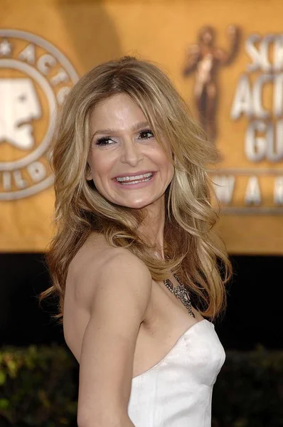 Kyra Sedgwick Bij Aankomsten Voor Aankomsten 15E Jaarlijkse Screen Actors — Stockfoto