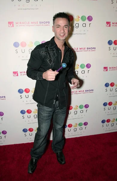 Mike Situation Sorrentino Store Appearance Sugar Factory Grand Opening Miracle — Stock Photo, Image