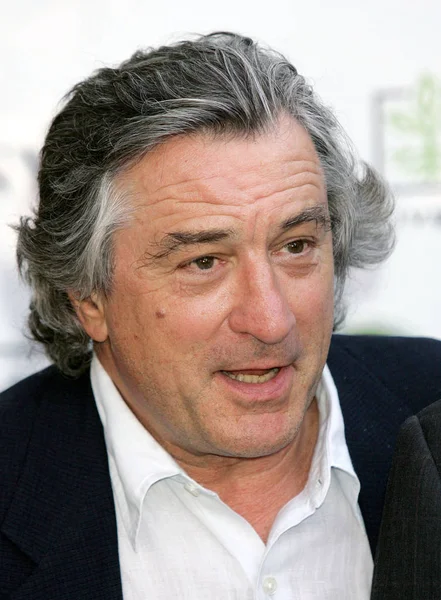 Robert Niro Vid Ankomst Till Bette Midler New York Restaurerings — Stockfoto