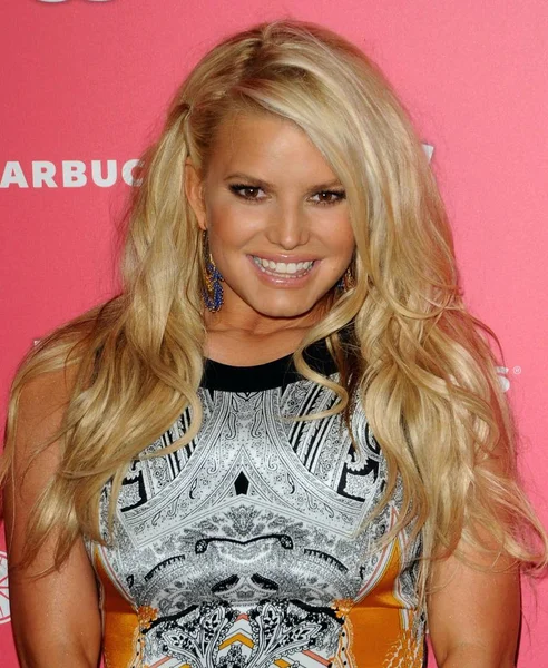 Jessica Simpson Arrivals Weekly Hot Hollywood Style 2011 Party Eden — Foto de Stock