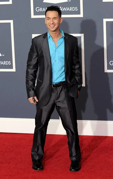Mike Situation Sorrentino Arrivals 52Nd Annual Grammy Awards Arrivals Staples — Stock Photo, Image