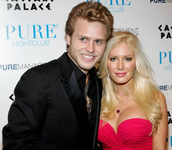 Spencer Pratt Heidi Montag Attendance Valentines Day Party Pure Pure — Stock Photo, Image
