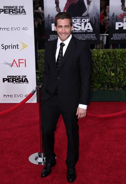 Jake Gyllenhaal Chegadas Para Prince Persia Sands Time Premiere Grauman — Fotografia de Stock