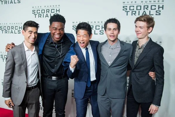 Alex Flores Dexter Darden Kong Lee Dylan Brien Thomas Brodie — Stockfoto