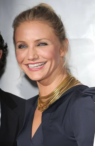 Cameron Diaz Las Llegadas Para Box Premiere Amc Loews Lincoln — Foto de Stock