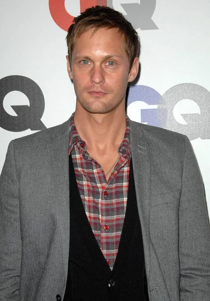 Alexander Skarsgard Vid Ankomster För Gentleman Quarterly Män Årets Händelse — Stockfoto