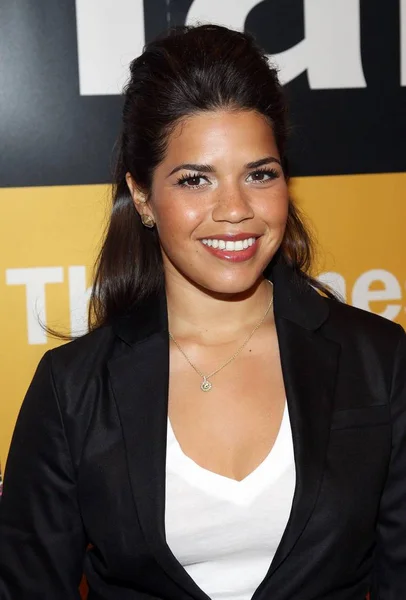 America Ferrera Apparizione Pubblica Timestalks Presenta Evening Ugly Betty Times — Foto Stock