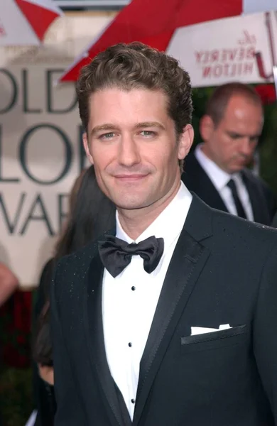 Matthew Morrison Arrivals 67Th Annual Golden Globes Awards Arrivals Beverly — Stock Photo, Image