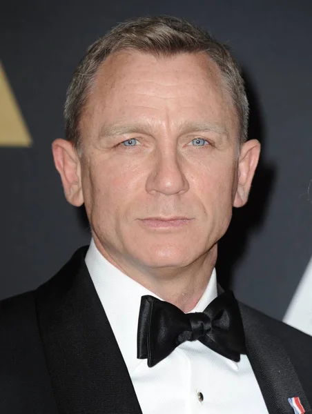 Daniel Craig Arrivals Academys 7Th Annual Governors Awards 2015 Part — Stock Photo, Image