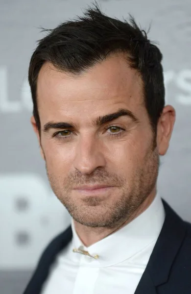 Justin Theroux Las Llegadas Para Leftovers Series Estreno Hbo Nyu — Foto de Stock