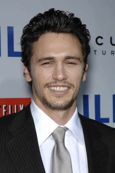 James Franco Arrivals Milk Premiere Academy Motion Picture Arts Sciences — Stock Photo, Image