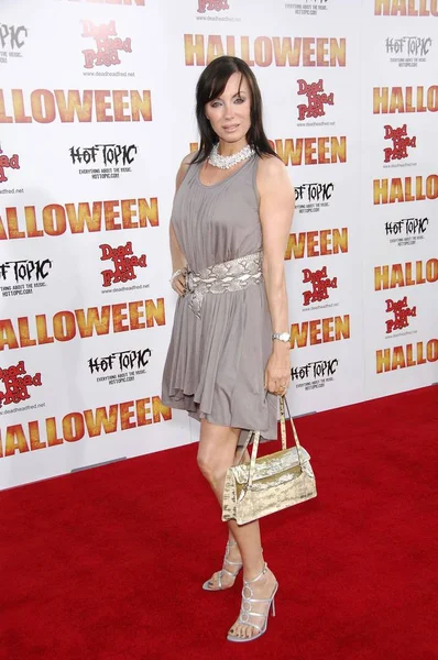 Tanya Newbould Las Llegadas Para Estreno Rob Zombie Halloween Grauman — Foto de Stock