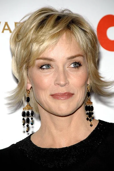 Sharon Stone Llegada Cookie Magazine Honra Celebrity Moms Morgan Library — Foto de Stock