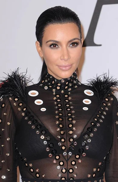 Kim Kardashian West Agli Arrivi 2015 Cfda Fashion Awards Parte — Foto Stock