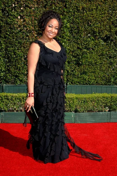 Raven Symone Chegadas Para 2005 Creative Arts Emmy Awards Shrine — Fotografia de Stock