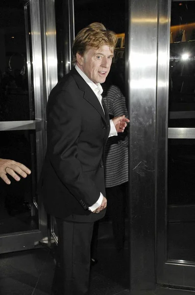 Robert Redford Agli Arrivi Lions Lambs Special New York Screening — Foto Stock