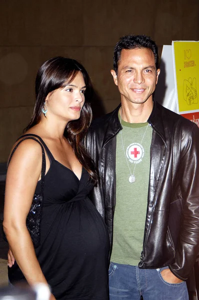 Talisa Soto Benjamin Bratt Arrivals Thumbsucker Premiere Egyptian Theatre Los — Stock Photo, Image