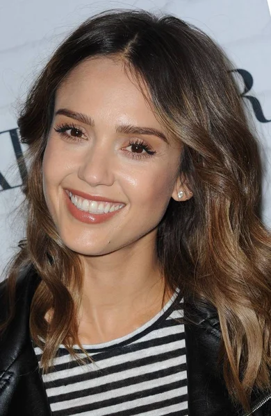 Jessica Alba Arrivals Target Who What Wear Launch Party Artbeam — Stock Photo, Image