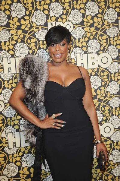 Niecy Nash Festa Pós Festa Hbos Post Golden Globe Party Fotos De Bancos De Imagens