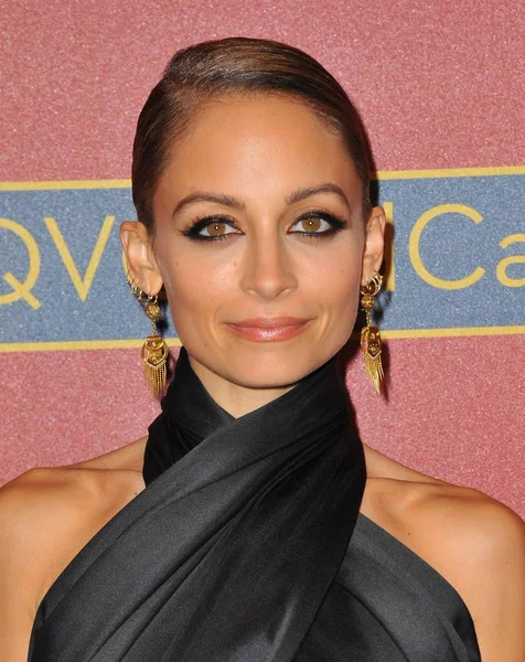 Nicole Richie Arrivals Qvc Presents Red Carpet Style Pre Oscars Stock Picture