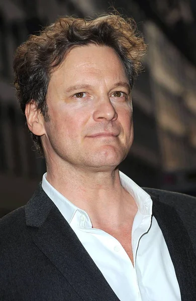 Colin Firth Kolay Erdem Loew Street East New York Mayıs - Stok İmaj