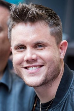 Trent Harmon, Fox & Friends All American Summer Concert Series için sahnede, Trent Harmon ile, Outside Fox Studios, New York, Ny June 24, 2016. Fotoğraf: Steven Ferdman / Everett Koleksiyonu