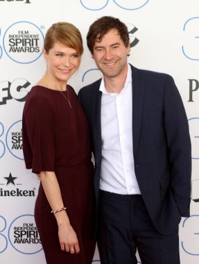 Katie Aselton, Mark Duplass 30 için gelen gelen film bağımsız Ruh Ödülleri 2015-gelenler 1, Santa Monica Beach, Santa Monica, CA Şubat 21, 2015. Fotoğraf: James Atoa/Everett Collection