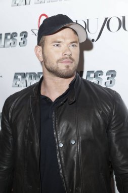 Kellan Lutz at arrivals for DUJOUR Magazine & Provocateur Host Sylvester Stallone Cover Issue, Provocateur, New York, NY August 14, 2014. Photo By: Lev Radin/Everett Collection clipart