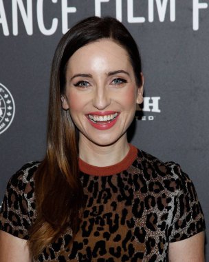 Zoe Lister-Jones at arrivals for BAND AID Premiere at Sundance Film Festival 2017, Eccles Theatre, Park City, UT January 24, 2017. Photo By: James Atoa/Everett Collection clipart