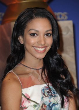 Corinne Foxx 73 Yıllık Altın Küre Ödülleri Adaylıklar Duyurusu için basın toplantısında, Beverly Hilton Hotel, Beverly Hills, Ca Aralık 10, 2015. Fotoğraf: Dee Cercone /Everett Collection