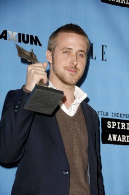 Ryan Gosling Film Independent Spirit Ödülleri için katılım, Santa Monica Beach, Los Angeles, Ca, Şubat 24, 2007. Fotoğraf: Michael Germana / Everett Koleksiyonu