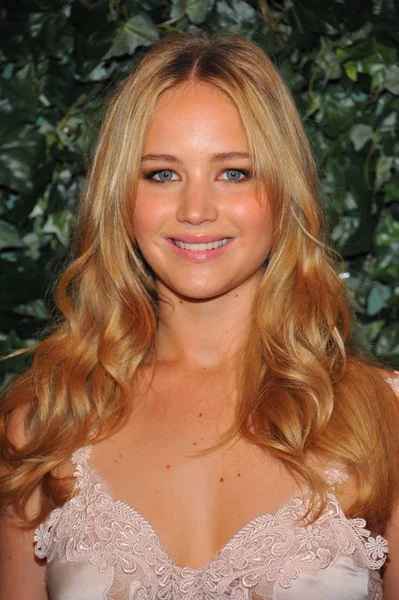Jennifer Lawrence Arrivals Qvc Red Carpet Style Party Four Seasons — Stock Photo, Image