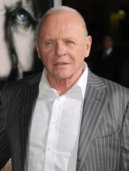 Anthony Hopkins Arrivals Rite Premiere Grauman Chinese Theatre Los Angeles — Stock Photo, Image