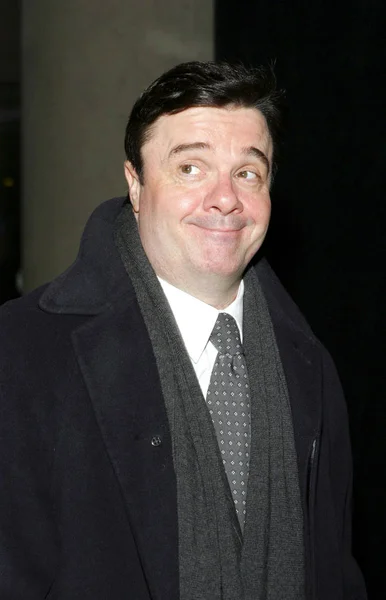 Nathan Lane All Party Odd Couple Opening Night Marriott Marquis — Foto Stock