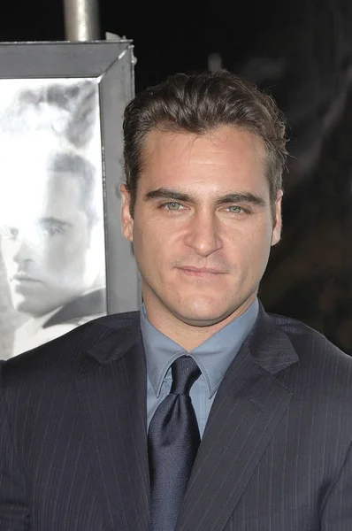 Joaquin Phoenix Las Llegadas Para Walk Line Estreno Afi Fest — Foto de Stock